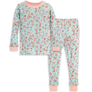 Burts Bee's Snug Fit Organic Baby Pajamas 3T NWT